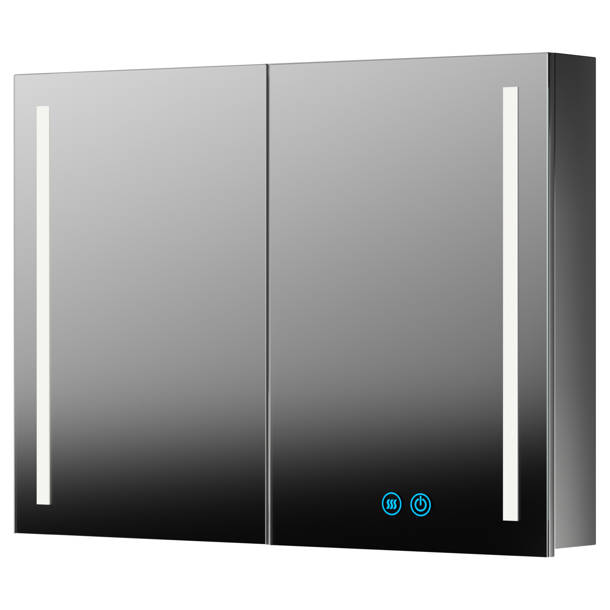 Latitude Run® Tekara 24'' W 25.59'' H Recessed Framed Medicine